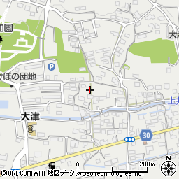 熊本県菊池郡大津町室周辺の地図