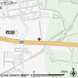 熊本県菊池郡大津町吹田1151周辺の地図