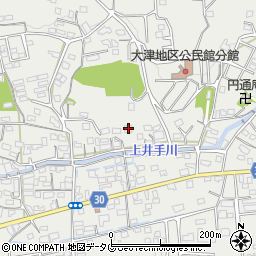 熊本県菊池郡大津町室2000周辺の地図