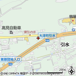 セブンイレブン熊本大津店周辺の地図
