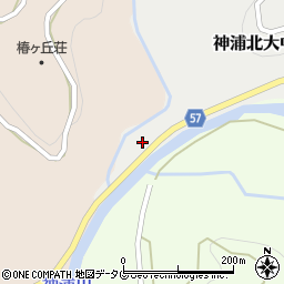 長崎県長崎市神浦北大中尾町2周辺の地図