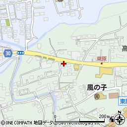 熊本県菊池郡大津町引水603-2周辺の地図