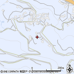 長崎県諫早市下大渡野町1251-1周辺の地図