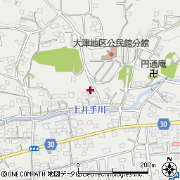 熊本県菊池郡大津町室2007-7周辺の地図