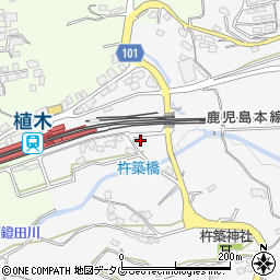 熊本県熊本市北区植木町鐙田658-3周辺の地図