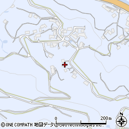 長崎県諫早市下大渡野町1251周辺の地図