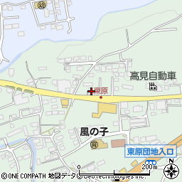 熊本県菊池郡大津町引水681周辺の地図