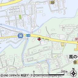 熊本県菊池郡大津町引水582周辺の地図