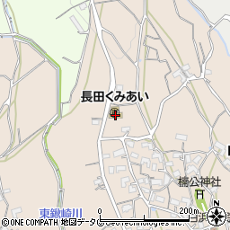 長田くみあい周辺の地図