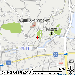 熊本県菊池郡大津町室2014周辺の地図