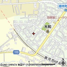 熊本県熊本市北区植木町大和50-4周辺の地図