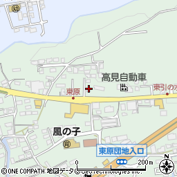 熊本県菊池郡大津町引水674-15周辺の地図