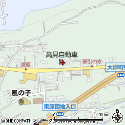熊本県菊池郡大津町引水687周辺の地図