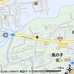 熊本県菊池郡大津町引水603-1周辺の地図