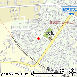 熊本県熊本市北区植木町大和50-13周辺の地図