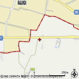 熊本県菊池郡菊陽町原水4881-9周辺の地図