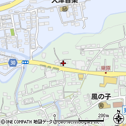 熊本県菊池郡大津町引水603-11周辺の地図