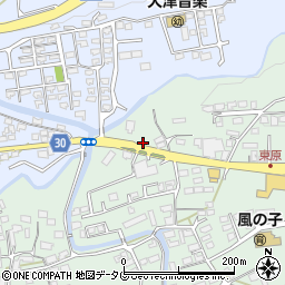 熊本県菊池郡大津町引水220周辺の地図