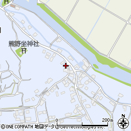 山川美容室周辺の地図
