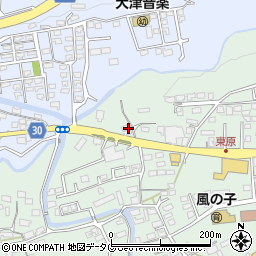 熊本県菊池郡大津町引水585周辺の地図