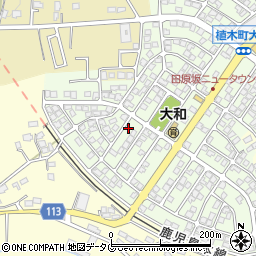 熊本県熊本市北区植木町大和50-2周辺の地図