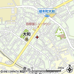 熊本県熊本市北区植木町大和67-21周辺の地図