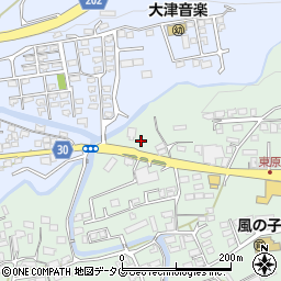 熊本県菊池郡大津町引水578周辺の地図