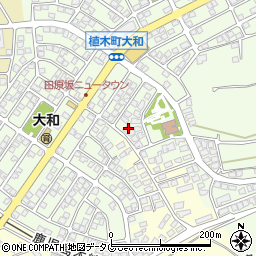 熊本県熊本市北区植木町大和70-9周辺の地図
