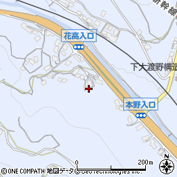 長崎県諫早市下大渡野町583周辺の地図