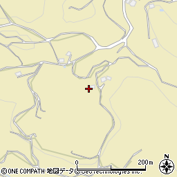 長崎県長崎市琴海村松町2000周辺の地図