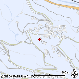 長崎県諫早市下大渡野町1184周辺の地図