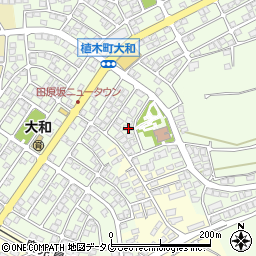 熊本県熊本市北区植木町大和70-16周辺の地図