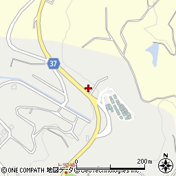 長崎県大村市西部町37周辺の地図