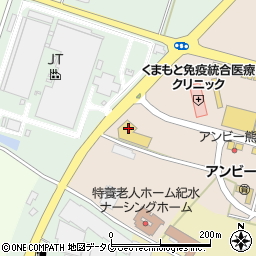 ネッツトヨタ熊本　アンビー合志店周辺の地図