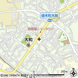 熊本県熊本市北区植木町大和67-25周辺の地図