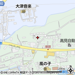 熊本県菊池郡大津町引水607周辺の地図