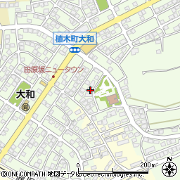 熊本県熊本市北区植木町大和70-17周辺の地図