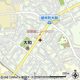 熊本県熊本市北区植木町大和67-24周辺の地図