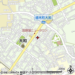 熊本県熊本市北区植木町大和68-6周辺の地図