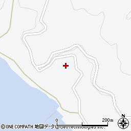 長崎県南松浦郡新上五島町間伏郷849周辺の地図