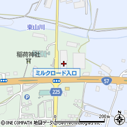 熊本県菊池郡大津町引水788周辺の地図