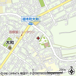 熊本県熊本市北区植木町大和70-18周辺の地図