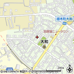 熊本県熊本市北区植木町大和39周辺の地図