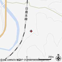 大分県佐伯市直川大字仁田原1125周辺の地図