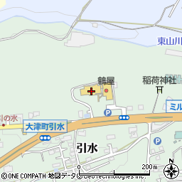 熊本県菊池郡大津町引水759周辺の地図