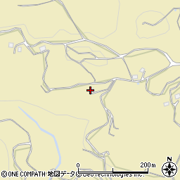 長崎県長崎市琴海村松町2073周辺の地図