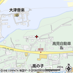 熊本県菊池郡大津町引水608周辺の地図