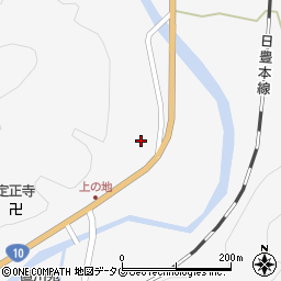 大分県佐伯市直川大字仁田原4177周辺の地図