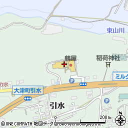 株式会社杉養蜂園熊本文化の森店周辺の地図