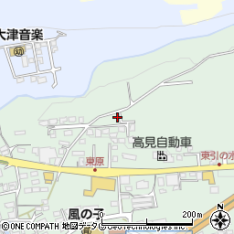 熊本県菊池郡大津町引水675周辺の地図